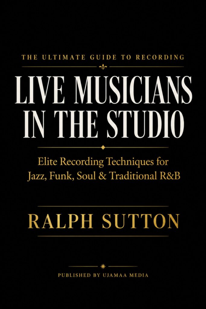 Recording Live Musicians in the Studio guide by Ralph Sutton PDF cover