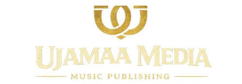 Ujamaa Media gold logo for branded WooCommerce customer emails
